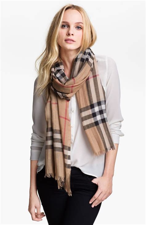 burberry wool scarf women|Burberry silk scarf vintage.